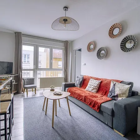 La Balastiere Metz Luxembourg Wifi Un-sejour-a-part شقة *