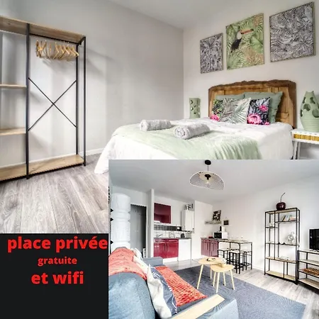 شقة La Balastiere Metz Luxembourg Wifi Un-sejour-a-part *